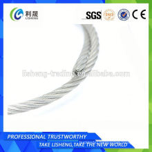 6x7 Galvanized Steel Wire Rope 3/16